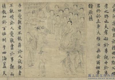 图片[4]-Paintings of the Classic of Filial Piety-China Archive